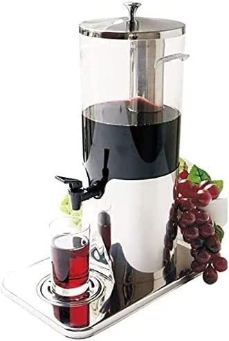 ININOSNP Dispensador de Bebidas de Mesa Dispensador de Bebidas, Dispensador de Cerveza, Dispensador de Bebidas de Cubo Transparente, Dispensador de Cerveza de 5L