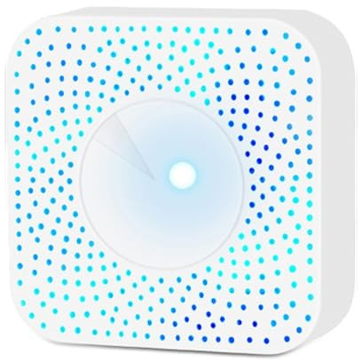 Gas Detector Tuya WiFi 6 In 1 Air Quality Monitor Smart Butler CO2 VOC Gas Detector Temperature/Humidity