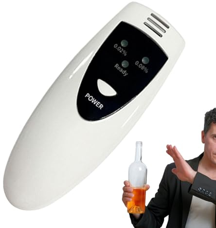 Alkoholtestare För Bil | Ljusindikator Alkoholtestare,För Förare Analys Säkerhet Resa Detektion | Analys Vägresa Övervakning