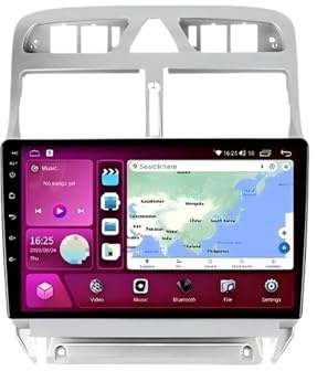 CarPlay Android Auto für Peugeot 307, 307CC, 307SW, 3 Auto-Multimedia-Videoplayer mit GPS-Radio(T7 8G 128G)