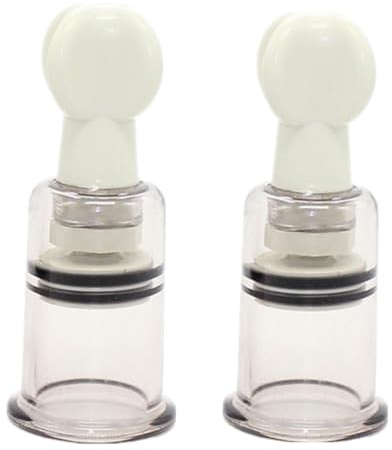 2PCS Nipple Sucker Nipple Shield Inverted Nipples Corrector Women Breast Suction Cup for Flat Nipples Breastfeeding Female Supplies (M)