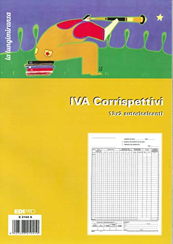 Edipro Register ric. E2104A 13x2- förpackning med 10 block