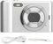 Digital Camera, 4K Ultra HD Mini Camera for Photography Vlogging, 44MP 1080P 16X Zoom, 2.4 Inch IPS Screen, Built in Fill Light, Portable Pocket Camera for Teens Students
