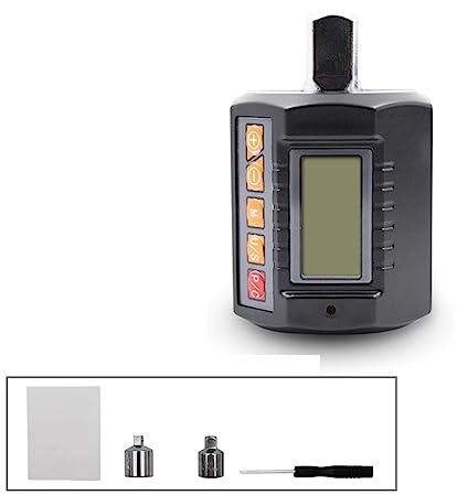 BINGNU Drehmomentschlüssel, 1/2 einstellbare Drehmoment Tester ANC Sets Mit Adapter Digitale Meter Drehmomentschlüssel Kopf Bike Set Auto Reparatur Fahrrad(ANC-30)