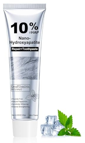 MAOYING Dentifricio sbiancante, pasta per denti al carbone attivo e dentifricio senza fluoro, elimina macchie e placca, per un sorriso bianco e alito fresco