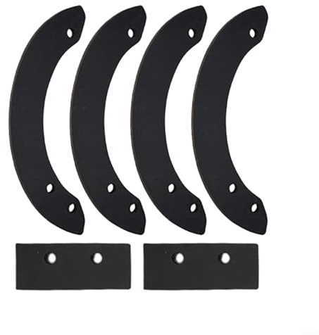 Feeshoppher Snow Blower Rubber Paddle Cover 06720-V10-030 for Honda HS520 HS720 Snow Throwers, Replaces Rotary 5536 Egon 73-048, 6-Pack Replacement Parts