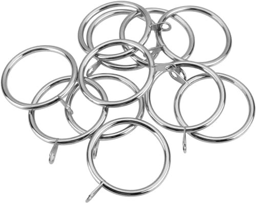 Tbestmax Large Curtain Rings Hanging Rin for Curtains and Rods, 42 mm/1.6 in Internal Diameter 40 Pack