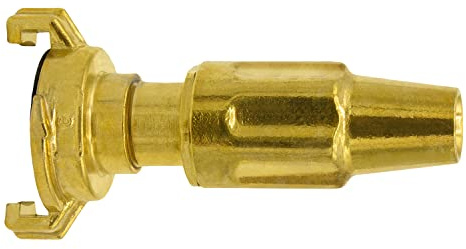 VARIOSAN Schnellkupplung Spritzdüse 12456, 3/4, Messing blank, System Geka
