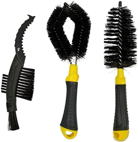 DUNLOP Fahrradbürsten Set, 3-teilig