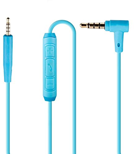 BINGLE 2.5mm to 3.5mm Replacement Audio Cable for Bose 700 QC45 QC35 | 2.5mm to 3.5mm Wire Inline Mic/Remote Control for Bose 700 QC Ultra QC45 QC35 35II QC25, OE2 & OE2i, JBL E45/55BT E65BTNC