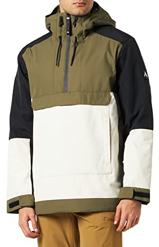 McKinley Herren Hale UX Snowboardjacke, Olive Dark/Beige, XL