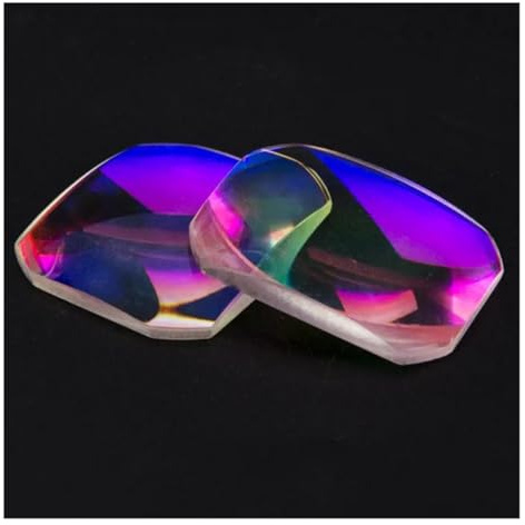 Prismen & Kaleidoskope 5PCS Fabrik Defekte Optische Konvexe Linse Asphärische Linsen Halb Reflektieren Übertragung Lentes Länge 62mm Optik-Kits für den naturwissenschaftlichen Unterri