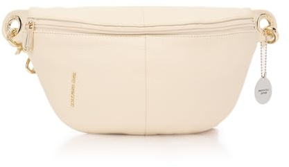 Mandarina Duck Mellow Leather Bum Bag, Damen, Almond