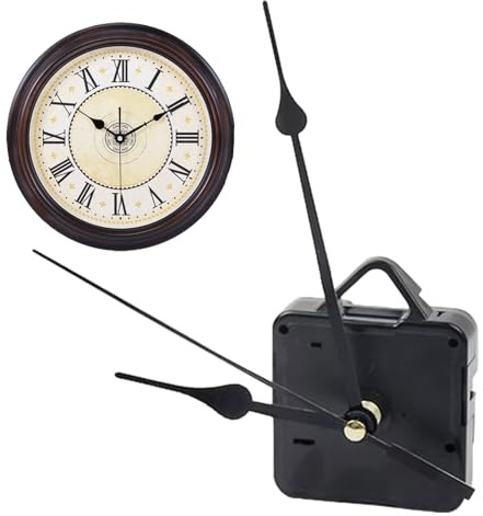 Generico Kit Di Movimento Del Meccanismo 'orologio Al Quarzo Silenzioso - Meccanismi Di Movimento 'orologio Al Quarzo Silenzioso A Coppia Elevata | Parti Del Meccanismo 'orologio Da Parete Sostituz