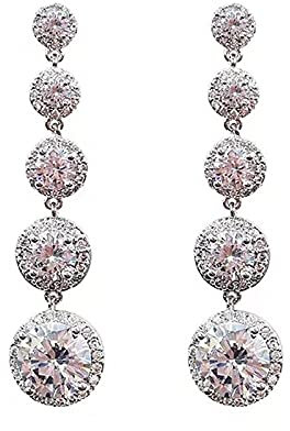 Diamant-Ohrringe, schmuck, Edelsteine, Party, Hochzeit, tropfenohrringe für Frauen, brautgeschenk 1