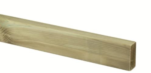 Listone 4x12x250 cm in legno impregnato in autoclave