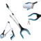 SilverChry Pinza Raccogli Oggetti 83 cm, Pinza Telescopica Magnetica e Testa Rotante a 90°, Grabber Pieghevole Ergonomica, per Giardino e Casa, Anziani e Bambini