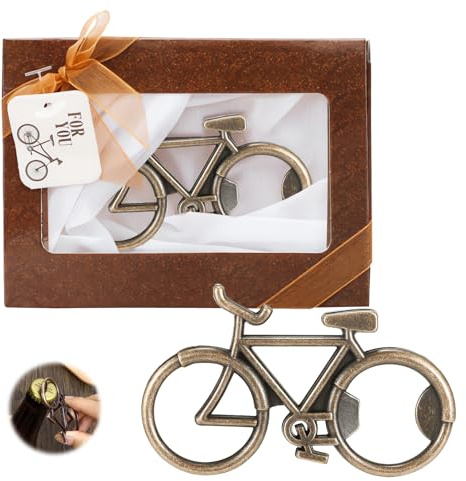 SUNNIFLY Apribottiglie a Forma di Bicicletta, Apribottiglie Creativo per Birra, Cavatappi per Vino, Comodo da Impugnare, Facile da Pulire, Adatto per Bar e Uso Domestico