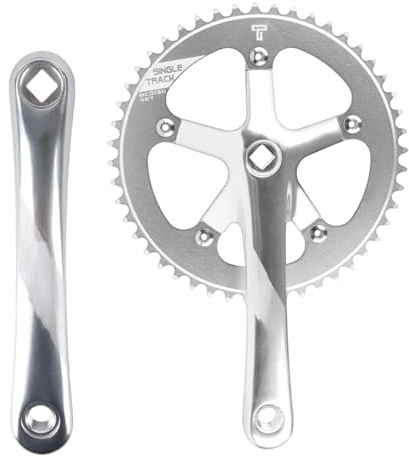 Set manovella per mountain bike, per bicicletta, con manovella di precisione per viaggi quotidiani, corsa su strada, mountain trail