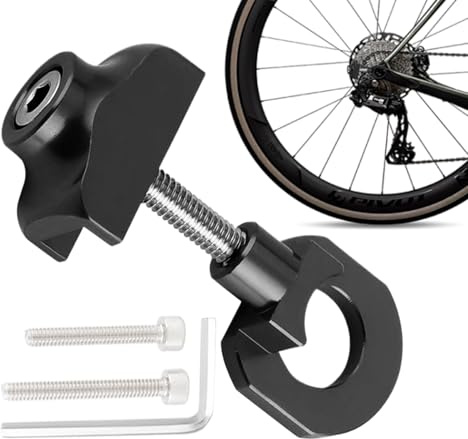 Tensor de Cadena para Bicicleta, Tensor De La Cadena Para La Bicicleta De Una Sola Velocidad, Dispositivo De Seguridad Para Excursiones En Bici Al Aire Libre