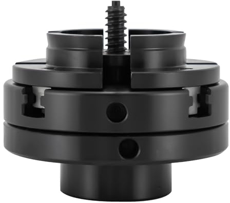 Mandrino autocentrante a quattro ganasce, mandrino a 4 ganasce per tornio, campo di serraggio 39-76 mm, precisione 0,3 mm, filettatura M18, per lavorazione del legno e del metallo, con accessori