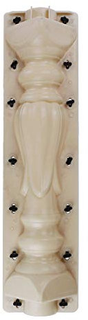 Moule de balustrade de balcon pour béton, plâtre, ciment et moulage en plastique (48 cm)