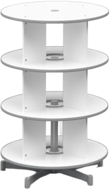 Moll Depotfile Ordnerdrehsäule | drehbarer Aktenschrank individuell erweiterbar | platzsparendes Ordnungssystem | Flexibles Aktenrondell für Büro & Zuhause | flexibel & funktional | Made in Germany