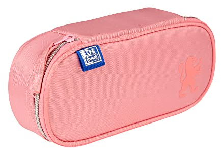 Oxford Federmäppchen,große Kapazität, Pastellrosa, 1 Stück (1er Pack)