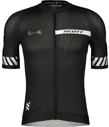 SCOTT RC Pro Fahrrad Trikot kurz schwarz 2025: Größe: L (50/52)