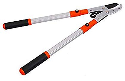 XAoSCd Forbici da Potatura, Troncarami Bypass Telescopico, Forbici da Potatura Smart-Cutting Lunghezza Impugnatura Allungabile 48-75 Cm, Forbici da Giardinaggio,