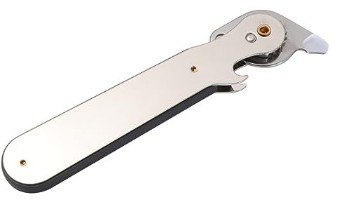 Cabilock Edelstahl Dosenöffner Mit Komfortablem Griff Manueller Handdosenöffner Dosenstecher Aus Robustem Edelstahl Für Zuhause Küche Camping Und Reisen