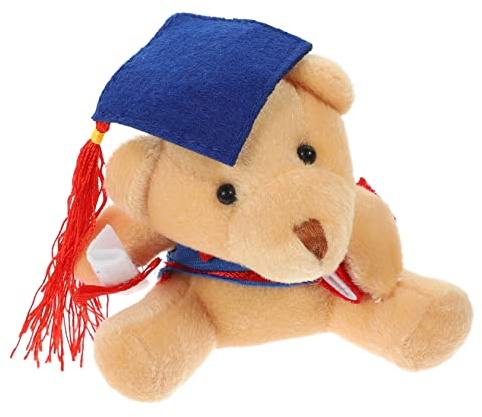 JOINPAYA Portachiavi Orsetto Dottore Peluche Decorazione Per Borse Di Laurea e Gadget Per Feste Orsetto Cartoon