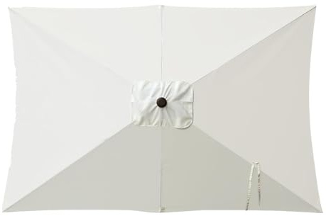 Générique Toile De Remplacement pour Parasol - Remplacement Couverture Carrée,Housse Supérieure Renforcée pour Parasol Déporté, Jardin, Terrasse Et Extérieur