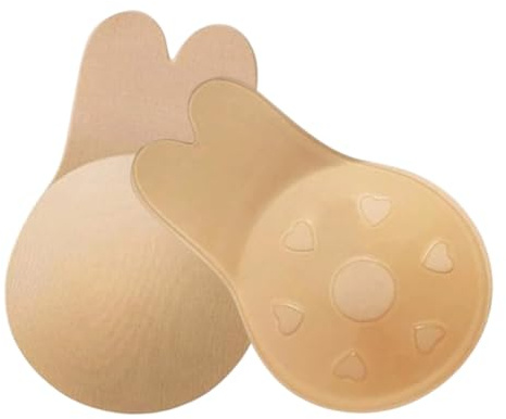Fonyiunce Klebe BH, Wiederverwendbare, Klebe-BH Push up, Unsichtbarer Haut Freundlich, Sticky Bra, Ultra-Sofortige Hebung, Klebe BHS Große Brust, für Hochzeitskleider & Abendkleider