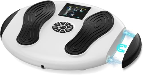 Medic Durchblutungs-Stimulator Beine, EMS Elektrischer Fußmassagegerät für Füße, Fördert Blutzirkulation, Lindert Schmerzen, Schwellungen & Müdigkeit, Muskelstimulation für Knie, Waden & Oberschenkel