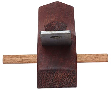MasYosh Mini-Handhobel aus Holz, Klinge aus Teakholz und Manganstahl Zum Schärfen in der Holzbearbeitung, mit Einfachen Ersatzklingen für Zimmerei und Heimwerker SK 813 100