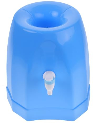 Kisangel Soporte Dispensador de Agua de Escritorio Azul, Mini Soporte para Jarra de Agua, Compatible Botellas Grandes, sin Herramientas, Portátil para Cocina y Oficina