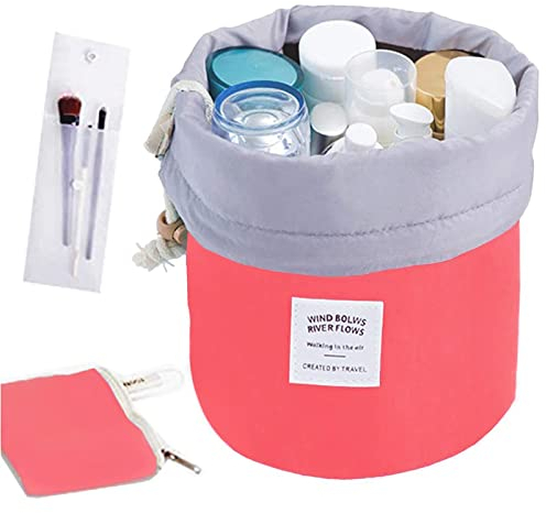 INVODA Sacs à Cosmétiques De Voyage Imperméables - Trousse De Toilette à Seau Multifonctionnel - Étui De Rangement pour Salle De Bain et Transport