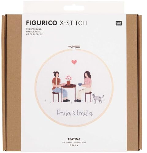 Stickpackung Figurico Teatime