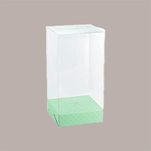 Lucgel Scatole Regalo Porta Uovo Cioccolato Verde (250x250H400mm) - 5 pezzi -