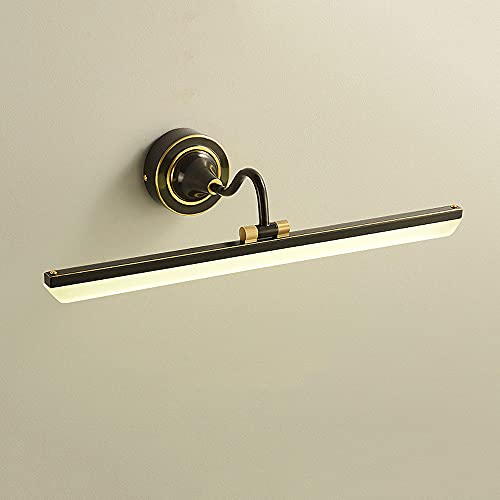 Jadssox LED Badezimmerspiegel Lichter Naturweiß 4000K Make-up Beleuchtung, 44cm 9W Spiegel Frontlampe Wand WC Spiegellampe Bad Waschtisch Wandleuchte Leuchte Über Dem Spiegel