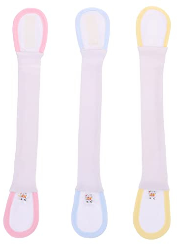 COHEALI 3st Windel Mit Windel Schnalle Windelhalter Windelklemmen Nabelschnur Bauchband Wiederverwendbarer Verschluss Für Babywindeln Windelverschlüsse Kleinkind Baby Tuch Gürtel Baumwolle