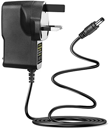 LeTaoXing 12V 1A Power Adapter Supply AC 100-240V to DC 12V 1000mA 12W Universal Driver Transformer 5.5mm x 2.1mm UK Plug for Router CCTV Camera Compatible With 600mA 0.6A 800mA 0.8A