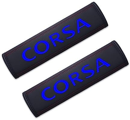 AEVBTZSA 2 pièces Voiture Protège Ceinture de Sécurité Coussin, pour Opel Corsa Protege Ceinture Voiture Housse Rembourrage