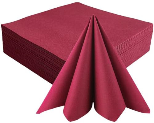 50 Stück Einweg-papierservietten, Servietten, Handtücher, Papiertaschentücher Für Weihnachten, Hochzeit, Party, Tischdeko