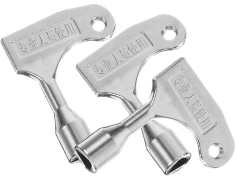 ABOOFAN 3 Pezzi Chiave Triangolare Multifunzionale per Bidoni Della Spazzatura Cassette Elettriche e Contatori Gas Leggera e Facile da Usare per Rifiuti All Aperto