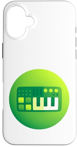 Controller tastiera MIDI - Sintetizzatore Retro Custodia per iPhone 16 Plus