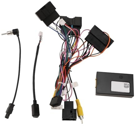Car Radio Cable Android Unit Power Wiring Harness Socket Connector with CANBus for 2012 (AUS)