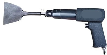 TIEOAXFT Pistola de Impacto de Pala neumática, Martillo neumático multifunción, Grifo vibratorio, Pistola de eliminación de óxido de cincelado, escoria de Soldadura, Pala de Viento, Cuchillo(Black-2)