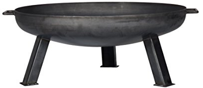 Buschbeck Feuerstelle, Feuerschale, schwarz, 80 x 80 x 30 cm, 90187.002